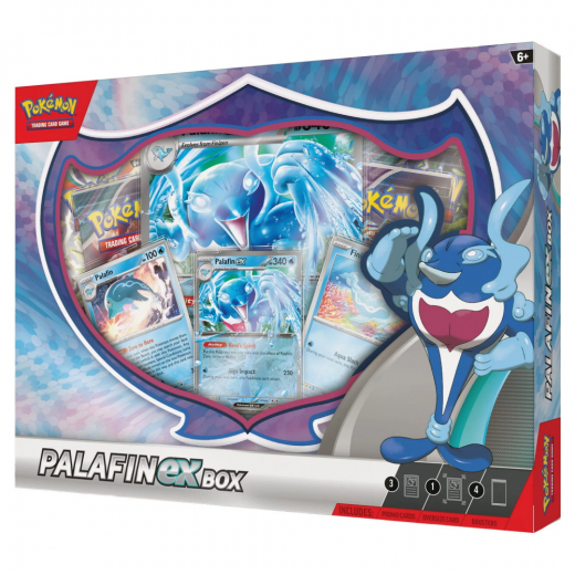 Pokémon TCG: Palafin ex Box i gruppen SELSKABSSPIL / Pokémon hos Spelexperten (POK85758)