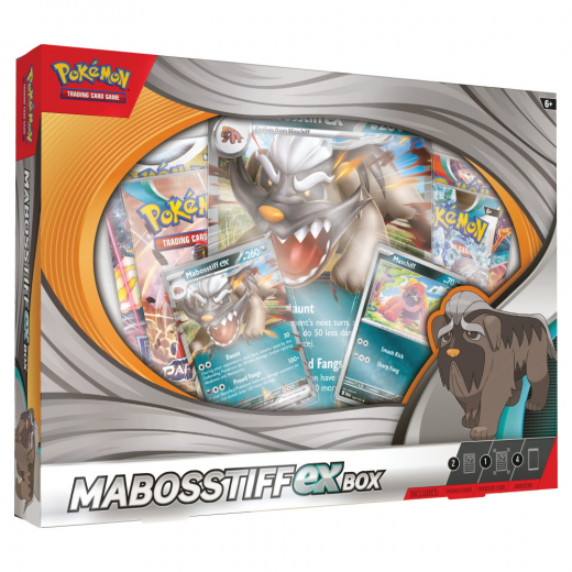 Pokémon TCG: Mabosstiff ex Box i gruppen SELSKABSSPIL / Pokémon hos Spelexperten (POK85869)