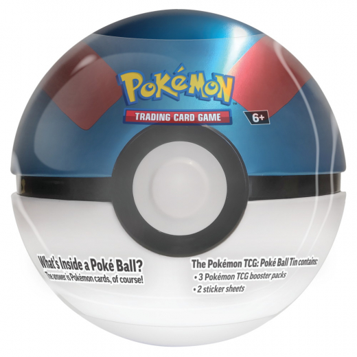Pokemon TCG: Poké Ball Tin Fall 2024 i gruppen SELSKABSSPIL / Pokémon hos Spelexperten (POK85884)