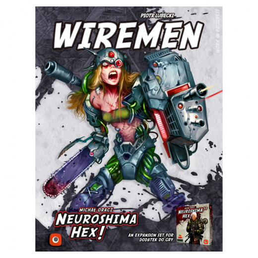 Neuroshima Hex! 3.0 - Wiremen (Exp.) i gruppen SELSKABSSPIL / Udvidelser hos Spelexperten (POR22100)