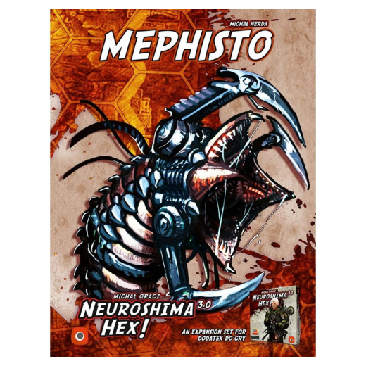 Neuroshima Hex! 3.0 - Mephisto (Exp.) i gruppen SELSKABSSPIL / Udvidelser hos Spelexperten (POR80125)
