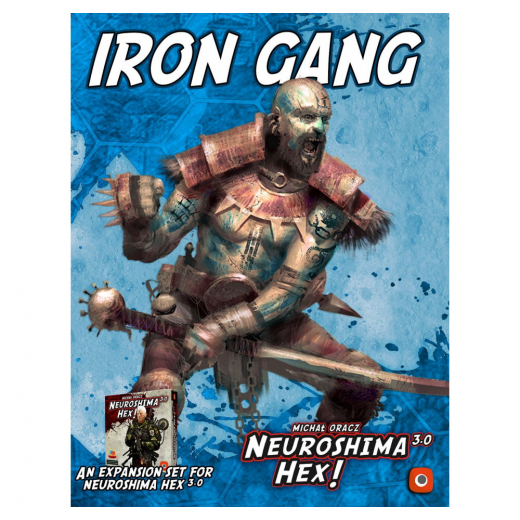 Neuroshima Hex! 3.0 - Iron Gang (Exp.) i gruppen SELSKABSSPIL / Udvidelser hos Spelexperten (POR81153)