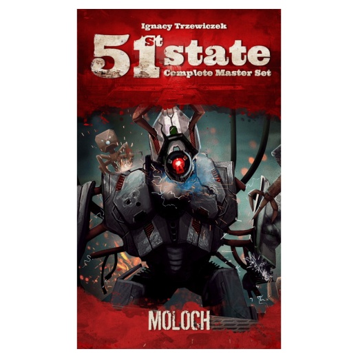 51st State: Master Set - Moloch (Exp.) i gruppen SELSKABSSPIL / Udvidelser hos Spelexperten (POR83607)