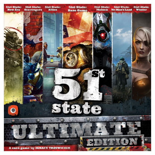 51st State: Ultimate Edition i gruppen SELSKABSSPIL / Strategispil hos Spelexperten (POR86905)