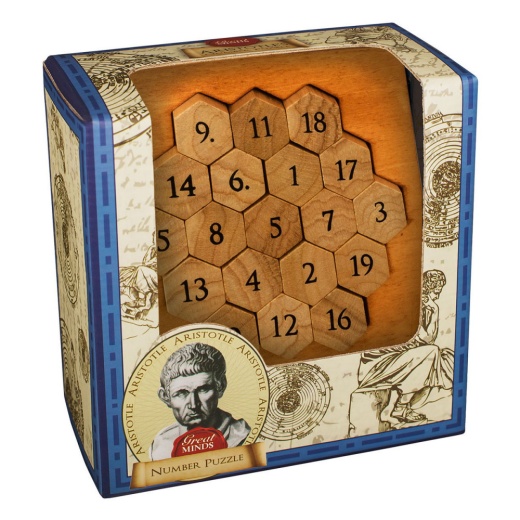 Great Minds: Aristotles Number Puzzle i gruppen SELSKABSSPIL / Hjernevridere hos Spelexperten (PP1095)