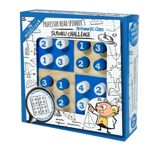 Professor Head Spinner's Sudoku Challenge i gruppen  hos Spelexperten (PP1466)