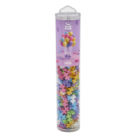 Plus-Plus - Pastel Farvemix 240 st i gruppen LEGETØJ / Byggeklodser / PLUS PLUS hos Spelexperten (PP4187)