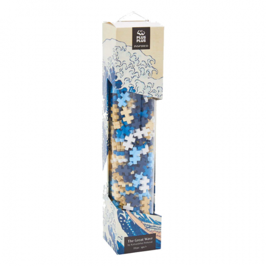 Plus-Plus - Inspired Hokusai - The Great Wave i gruppen LEGETØJ / Byggeklodser / PLUS PLUS hos Spelexperten (PP4278)