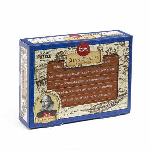 Great Minds: Shakespeare's Sonnet Puzzle i gruppen SELSKABSSPIL / Hjernevridere hos Spelexperten (PP5270)