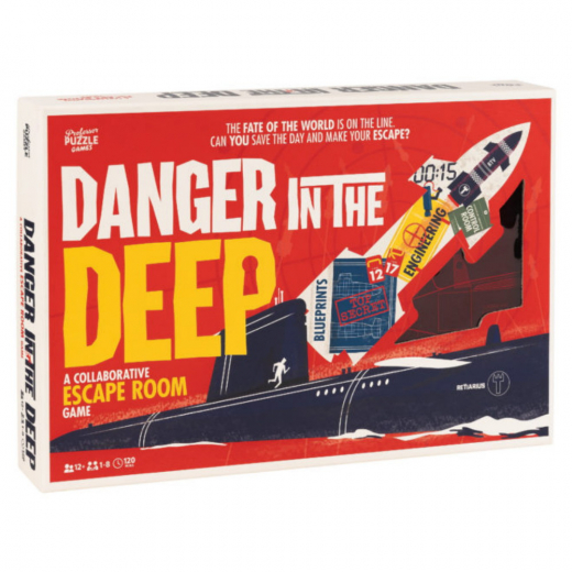 Escape Room: Danger in the Deep i gruppen SELSKABSSPIL / Escape Room hos Spelexperten (PP6817)