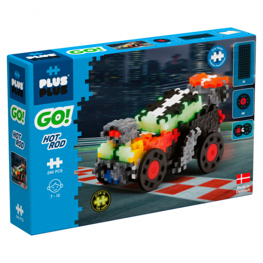 Plus-Plus - Go! Hot Rod i gruppen LEGETØJ / Byggeklodser / PLUS PLUS hos Spelexperten (PP7007)