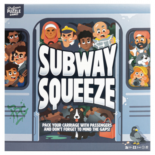 Subway Squeeze i gruppen SELSKABSSPIL / Strategispil hos Spelexperten (PPG7903)