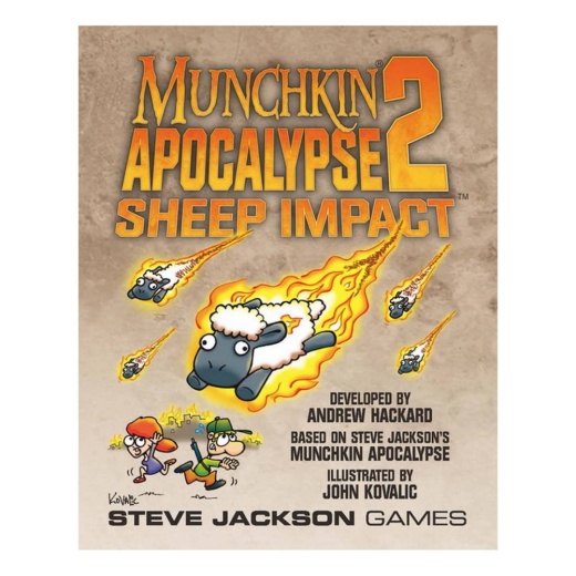 Munchkin Apocalypse 2: Sheep Impact (Exp.) i gruppen SELSKABSSPIL / Udvidelser hos Spelexperten (PSI-1504)