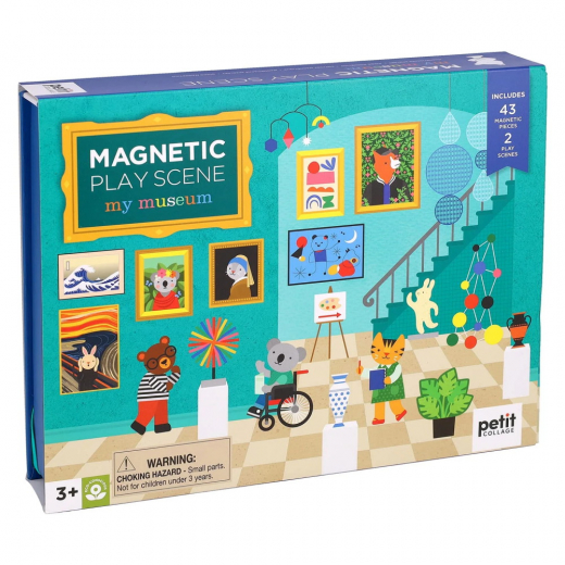 Magnetic Play Scene - My Museum i gruppen LEGETØJ / Figurer og legesæt hos Spelexperten (PTC754)