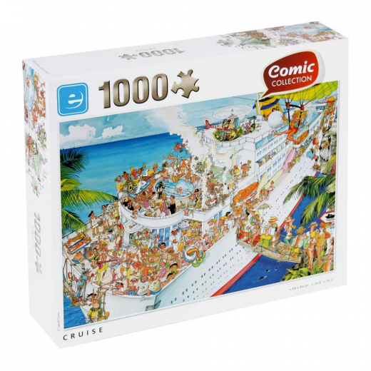 Puslespil: Comic Collection Cruise 1000 Brikker i gruppen PUSLESPIL / 1000 brikker hos Spelexperten (PU55888)
