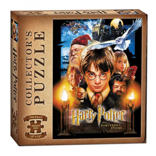 Usaopoly Puslespil Harry Potter and the Sorcerer's Stone 550 Brikker i gruppen PUSLESPIL / < 750 brikker hos Spelexperten (PZ010-400)