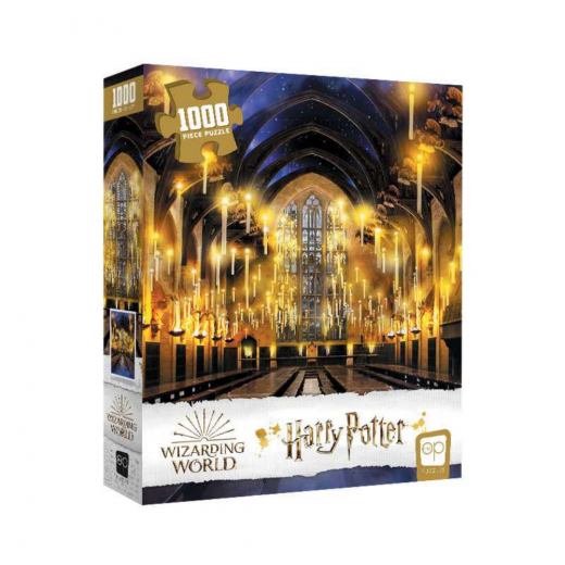Usaopoly Puslespil: Harry Potter - Great Hall 1000 Brikker i gruppen PUSLESPIL / 1000 brikker hos Spelexperten (PZ010-747)