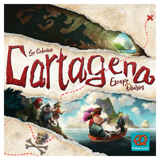 Cartagena: Escape Diaries i gruppen SELSKABSSPIL / Strategispil hos Spelexperten (PZG20100EN)