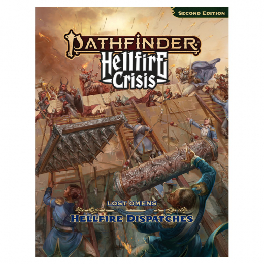 Pathfinder RPG: Lost Omens - Hellfire Dispatches - Hellfire Crisis i gruppen SELSKABSSPIL / Rollespil / Pathfinder hos Spelexperten (PZO13008HC)