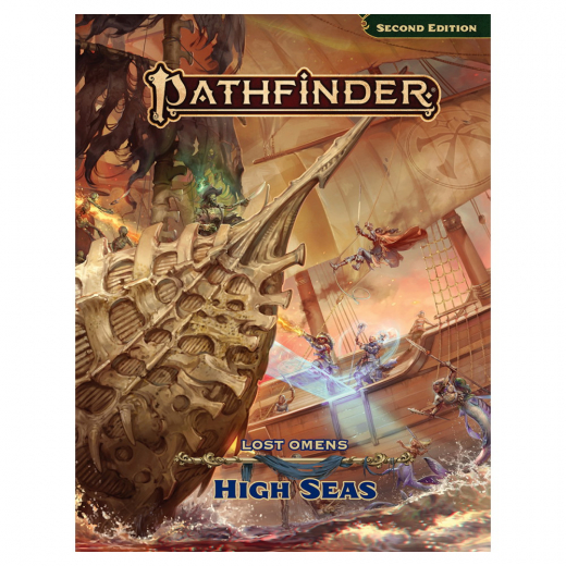 Pathfinder RPG: Lost Omens - High Seas i gruppen SELSKABSSPIL / Rollespil / Pathfinder hos Spelexperten (PZO13009HC)