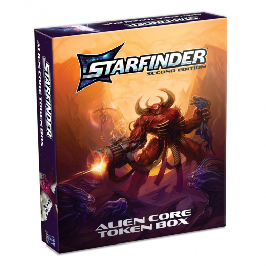 Starfinder RPG: Alien Core Token Box i gruppen SELSKABSSPIL / Rollespil / Starfinder hos Spelexperten (PZO20004MC)