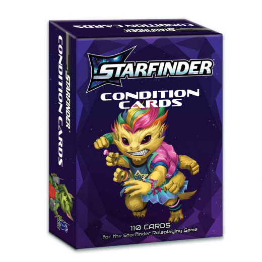 Starfinder RPG: Condition Cards Deck i gruppen SELSKABSSPIL / Rollespil / Starfinder hos Spelexperten (PZO20005MC)