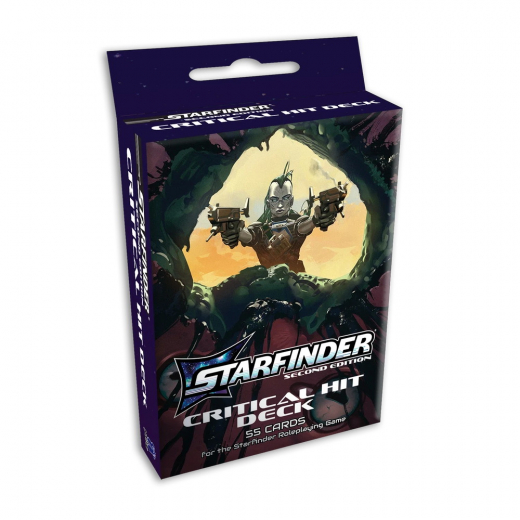 Starfinder RPG: Critical Hit Deck i gruppen SELSKABSSPIL / Rollespil / Starfinder hos Spelexperten (PZO20006MC)
