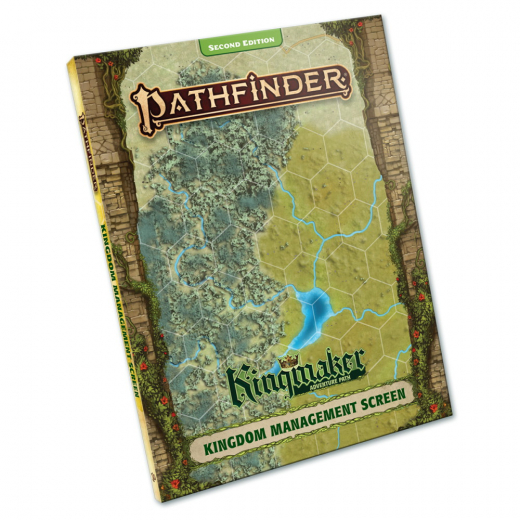 Pathfinder RPG: Kingmaker - Kingdom Management Screen i gruppen SELSKABSSPIL / Rollespil / Pathfinder hos Spelexperten (PZO2022)