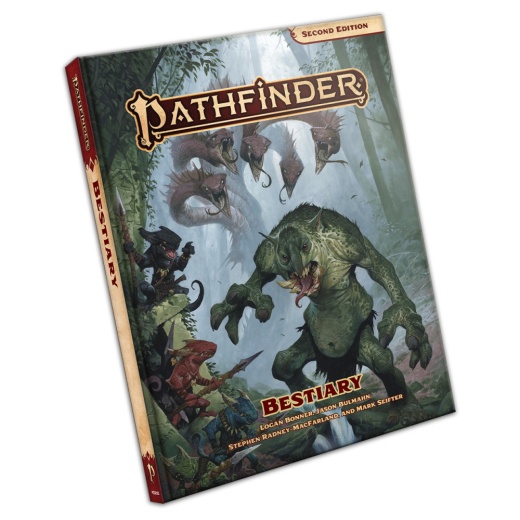 Pathfinder RPG: Bestiary i gruppen SELSKABSSPIL / Rollespil / Pathfinder hos Spelexperten (PZO2102)