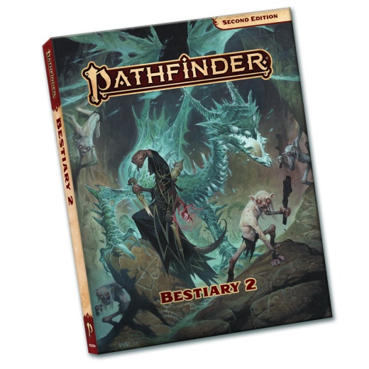 Pathfinder RPG: Bestiary 2 Pocket Edition i gruppen SELSKABSSPIL / Rollespil / Pathfinder hos Spelexperten (PZO2104PE)