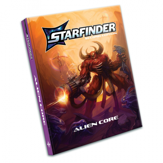 Starfinder RPG: Alien Core (Hard Cover) i gruppen SELSKABSSPIL / Rollespil / Starfinder hos Spelexperten (PZO22003HC)