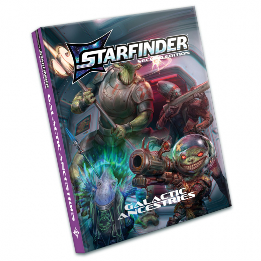Starfinder RPG: Galactic Ancestries i gruppen SELSKABSSPIL / Rollespil / Starfinder hos Spelexperten (PZO22005HC)