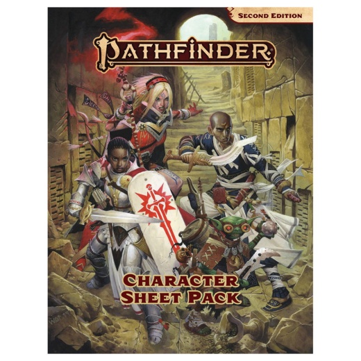 Pathfinder RPG: Character Sheet Pack i gruppen SELSKABSSPIL / Rollespil / Pathfinder hos Spelexperten (PZO2202)