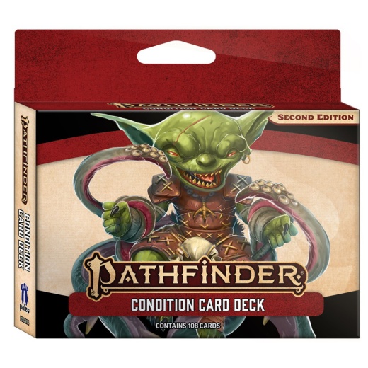 Pathfinder RPG: Condition Card Deck (Exp.) i gruppen SELSKABSSPIL / Rollespil / Pathfinder hos Spelexperten (PZO2204)