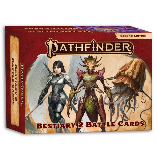 Pathfinder RPG: Bestiary 2 Battle Cards i gruppen SELSKABSSPIL / Rollespil / Pathfinder hos Spelexperten (PZO2219)
