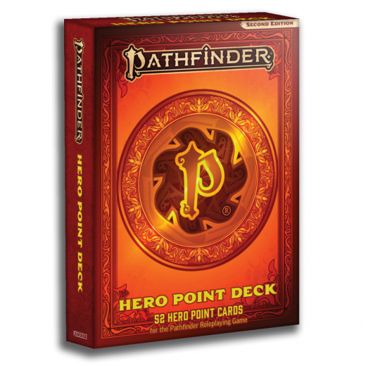 Pathfinder RPG: Hero Point Deck i gruppen SELSKABSSPIL / Rollespil / Pathfinder hos Spelexperten (PZO2223)