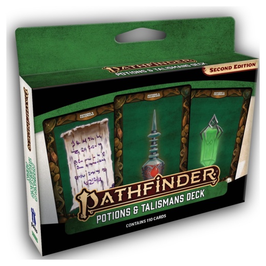 Pathfinder RPG: Potions & Talismans Deck i gruppen SELSKABSSPIL / Rollespil hos Spelexperten (PZO2224)