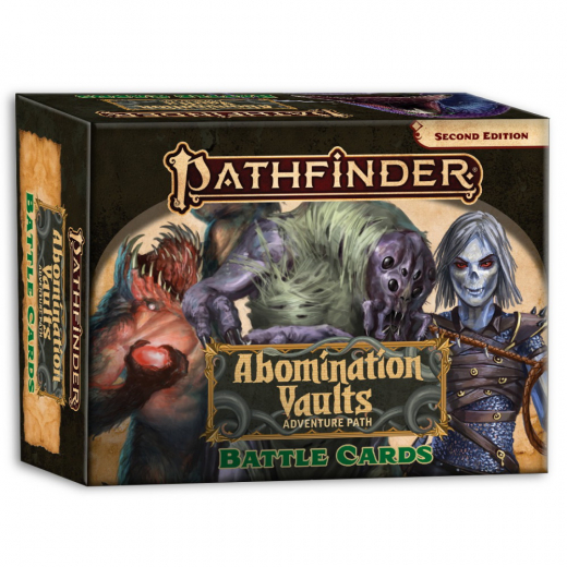 Pathfinder RPG: Abomination Vaults Battle Cards i gruppen SELSKABSSPIL / Rollespil / Pathfinder hos Spelexperten (PZO2232)