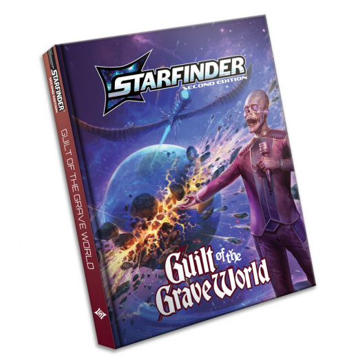 Starfinder RPG: Guilt of the Grave World - Adventure Path i gruppen SELSKABSSPIL / Rollespil / Starfinder hos Spelexperten (PZO24006HC)