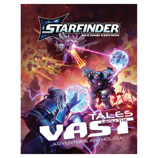 Starfinder RPG: Tales from the Vast - Adventure Anthology i gruppen SELSKABSSPIL / Rollespil / Starfinder hos Spelexperten (PZO24007HC)