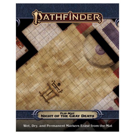 Pathfinder RPG: Flip-Mat - Night of the Gray Death i gruppen SELSKABSSPIL / Rollespil / Pathfinder hos Spelexperten (PZO30115)