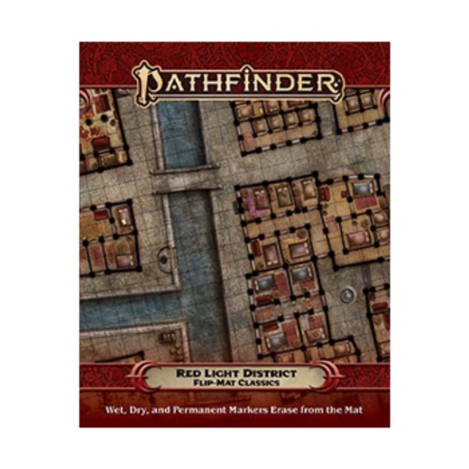 Pathfinder RPG: Flip-Mat Classics - Red Light District i gruppen SELSKABSSPIL / Rollespil / Pathfinder hos Spelexperten (PZO31033)