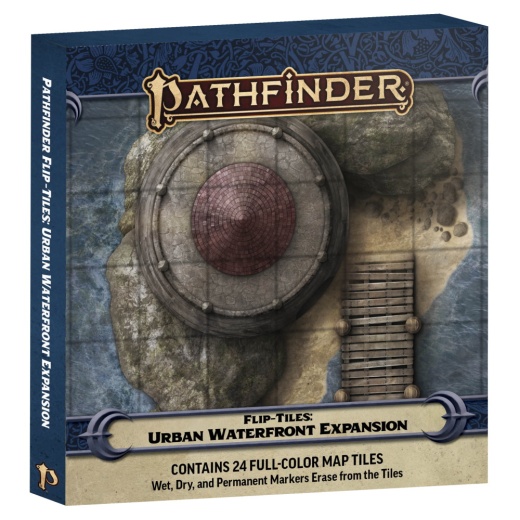 Pathfinder RPG: Flip-Tiles - Urban Waterfront Expansion i gruppen SELSKABSSPIL / Rollespil / Pathfinder hos Spelexperten (PZO4090)