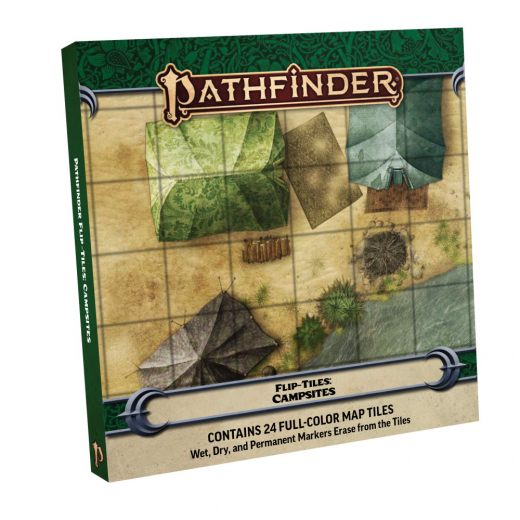 Pathfinder RPG: Flip-Tiles - Campsites i gruppen SELSKABSSPIL / Rollespil / Pathfinder hos Spelexperten (PZO4095)