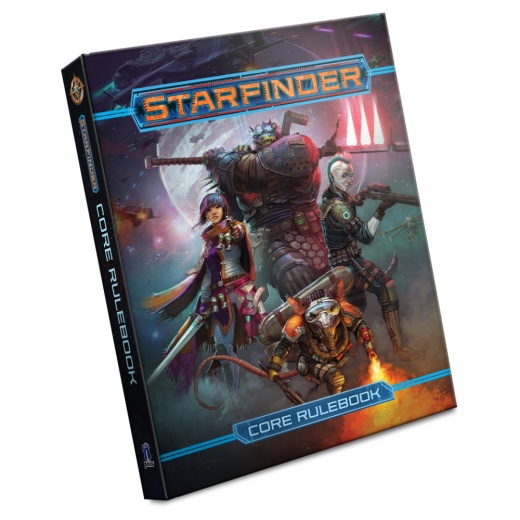 Starfinder RPG: Core Rulebook i gruppen SELSKABSSPIL / Rollespil / Starfinder hos Spelexperten (PZO7101)