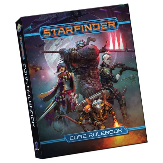 Starfinder RPG: Core Rulebook - Pocket Edition i gruppen SELSKABSSPIL / Rollespil / Starfinder hos Spelexperten (PZO7101PE)