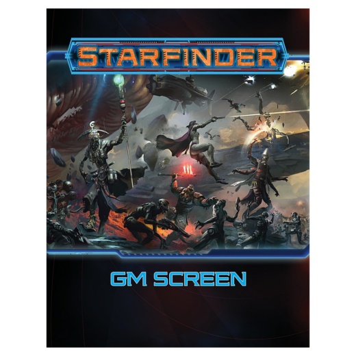 Starfinder RPG: GM Screen i gruppen SELSKABSSPIL / Rollespil / Starfinder hos Spelexperten (PZO7102)