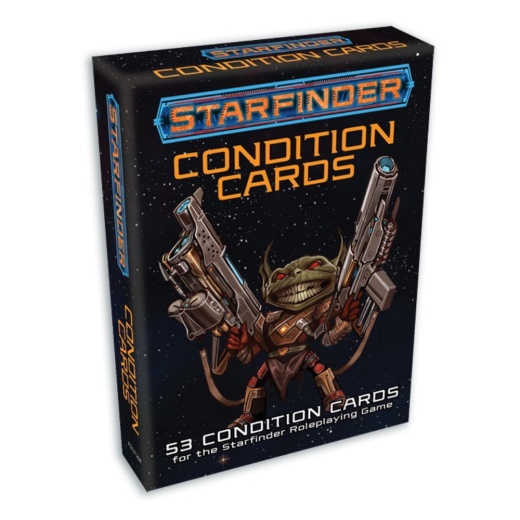Starfinder RPG: Condition Cards i gruppen SELSKABSSPIL / Rollespil / Starfinder hos Spelexperten (PZO7104)