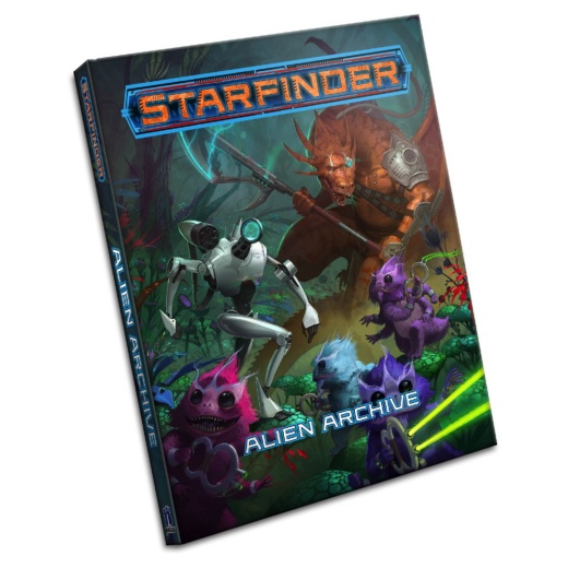 Starfinder RPG: Alien Archive i gruppen SELSKABSSPIL / Rollespil / Starfinder hos Spelexperten (PZO7105)