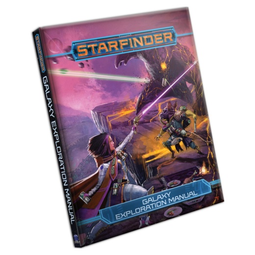 Starfinder RPG: Galaxy Exploration Manual i gruppen SELSKABSSPIL / Rollespil / Starfinder hos Spelexperten (PZO7116)